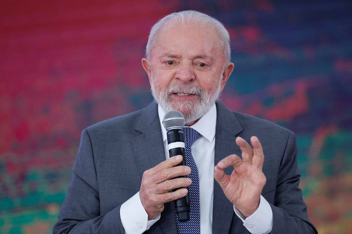 O presidente Luiz Inácio Lula da Silva no Palácio do Planalto, em Brasília
25/10/2024
REUTERS/Adriano Machado