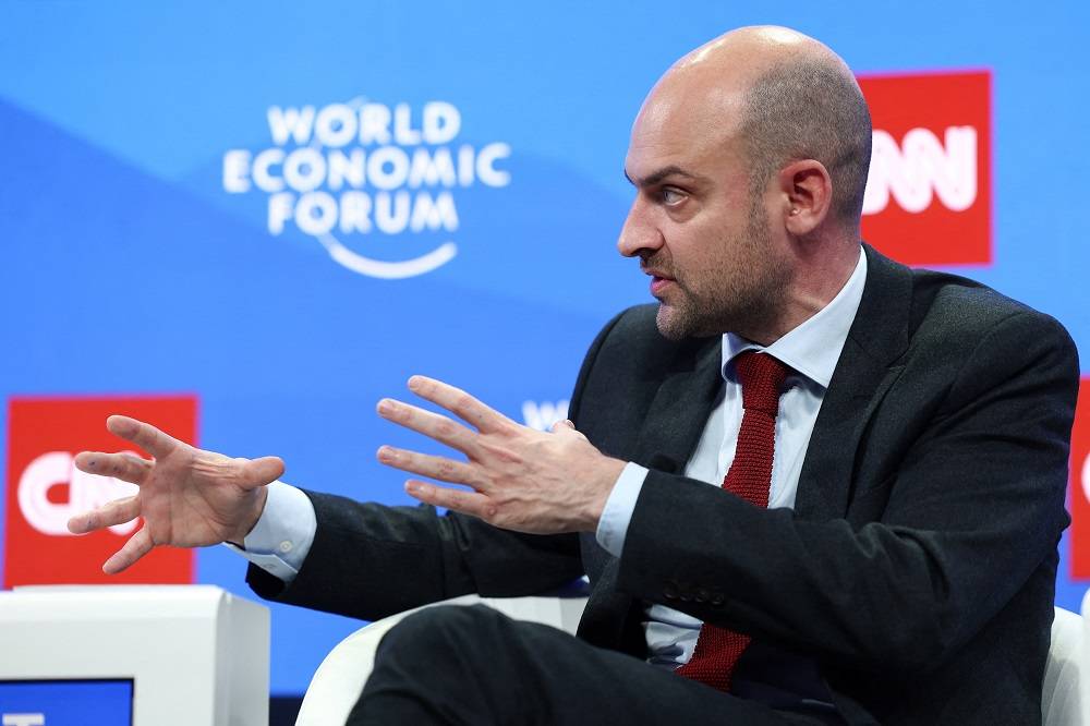 Ministro das Relações Exteriores da França, Jean-Noel Barrot, durante Fórum Econômico Mundial em Davos, na Suíça
23/01/2025 REUTERS/Yves Herman