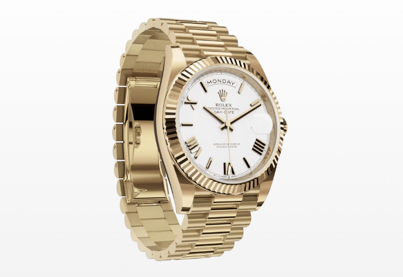 Rolex Day-Date 40 em ouro amarelo (Divulgação/Rolex)