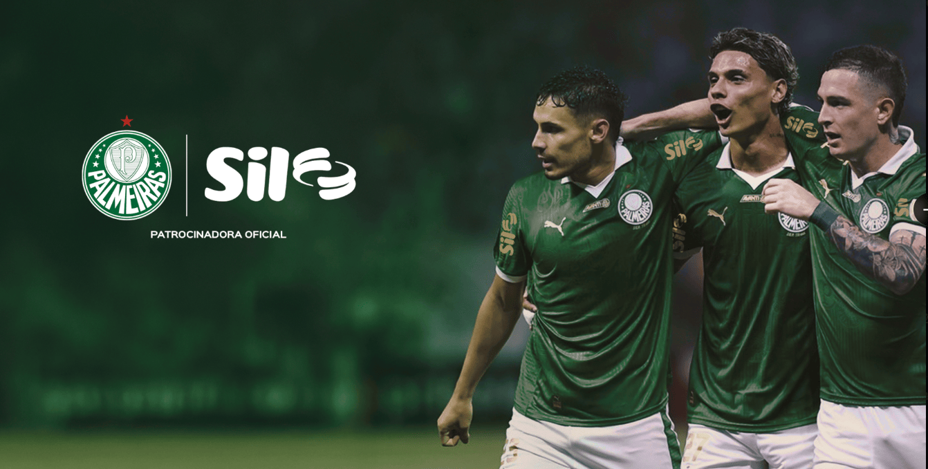 Sil, novo patrocínio das mangas do Palmeiras (Foto: X/Palmeiras)
