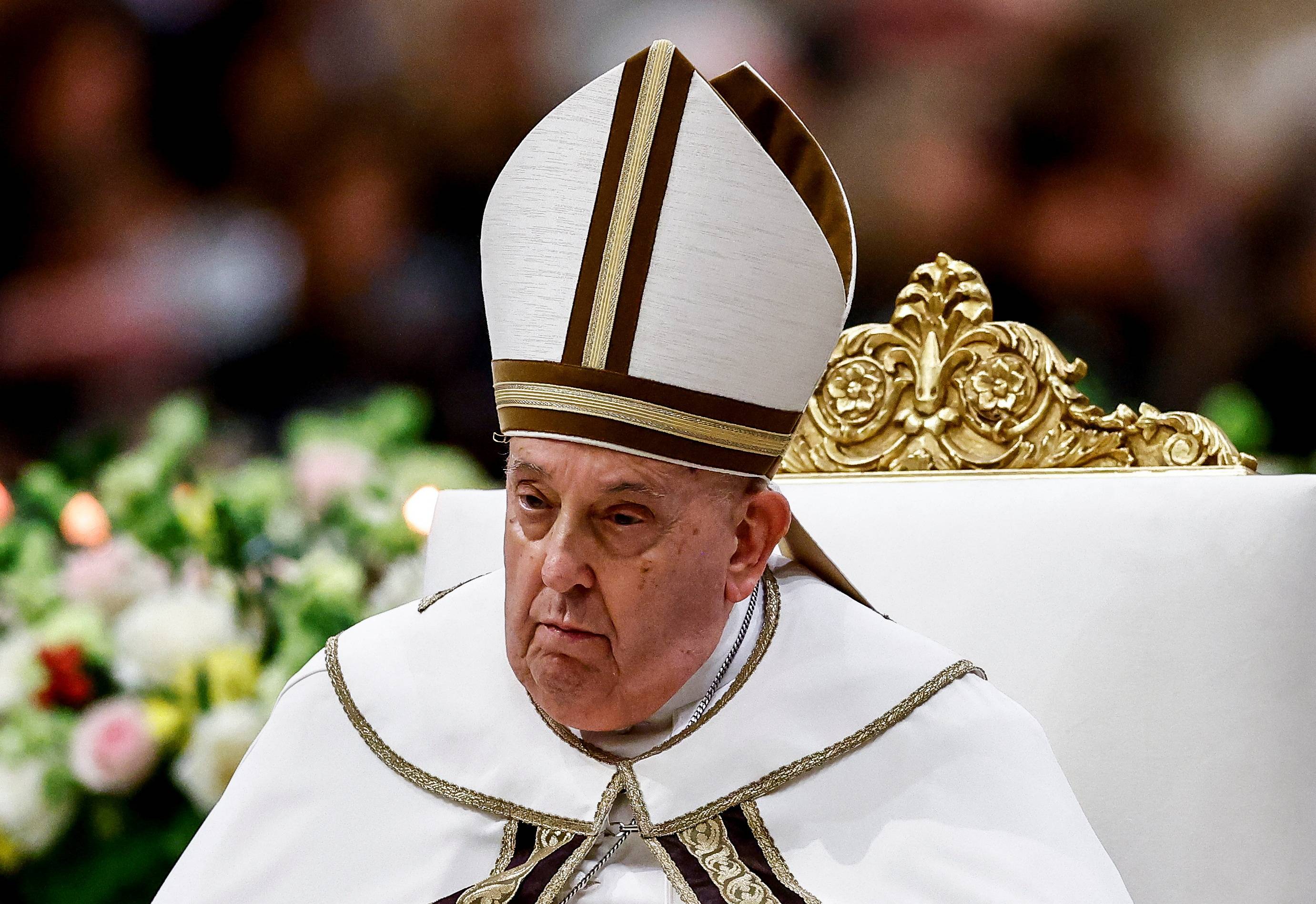 Papa Francisco em Roma
 25/1/2025   (Foto: REUTERS/Yara Nardi)
