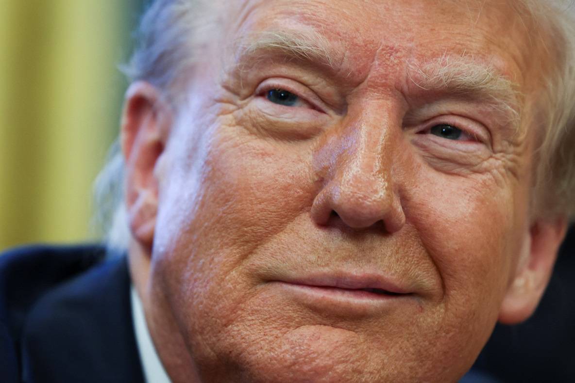 Presidente dos EUA, Donald Trump
25/02/2025
REUTERS/Evelyn Hockstein