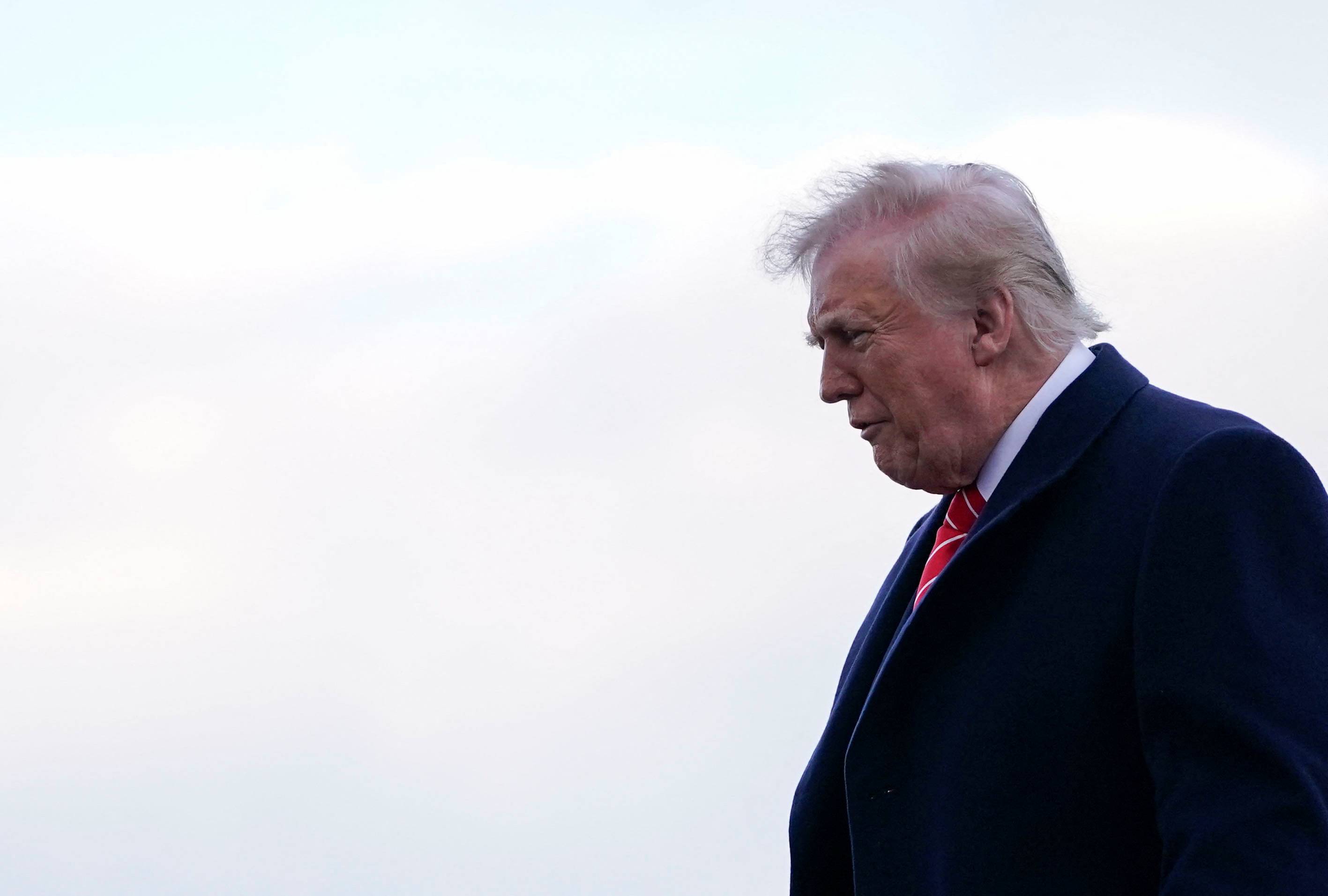 Presidente dos EUA, Donald Trump 
22/03/2025. REUTERS/Nathan Howard/File Photo