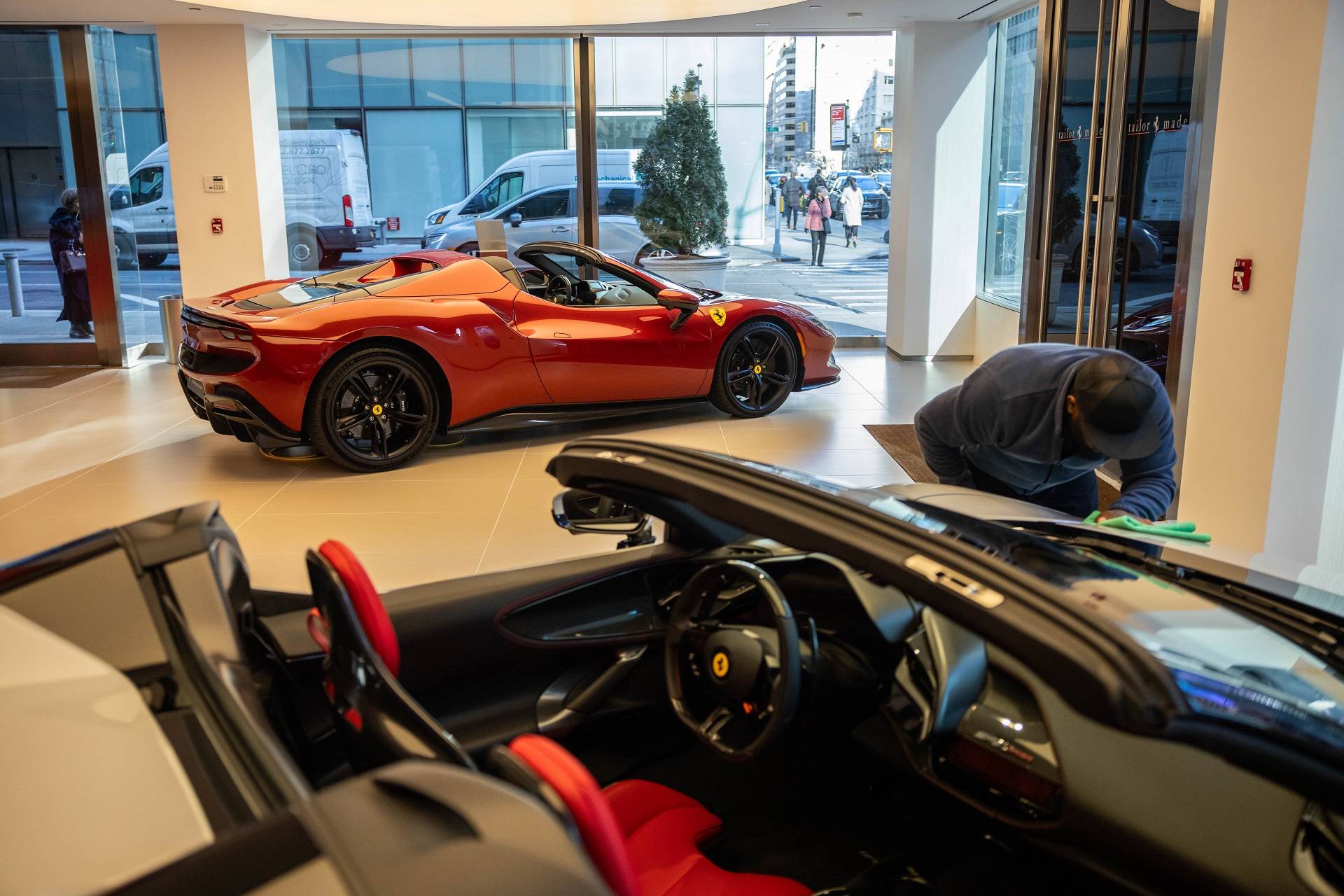 Os EUA são o maior mercado da Ferrari. Fotógrafo: Yuki Iwamura/Bloomberg