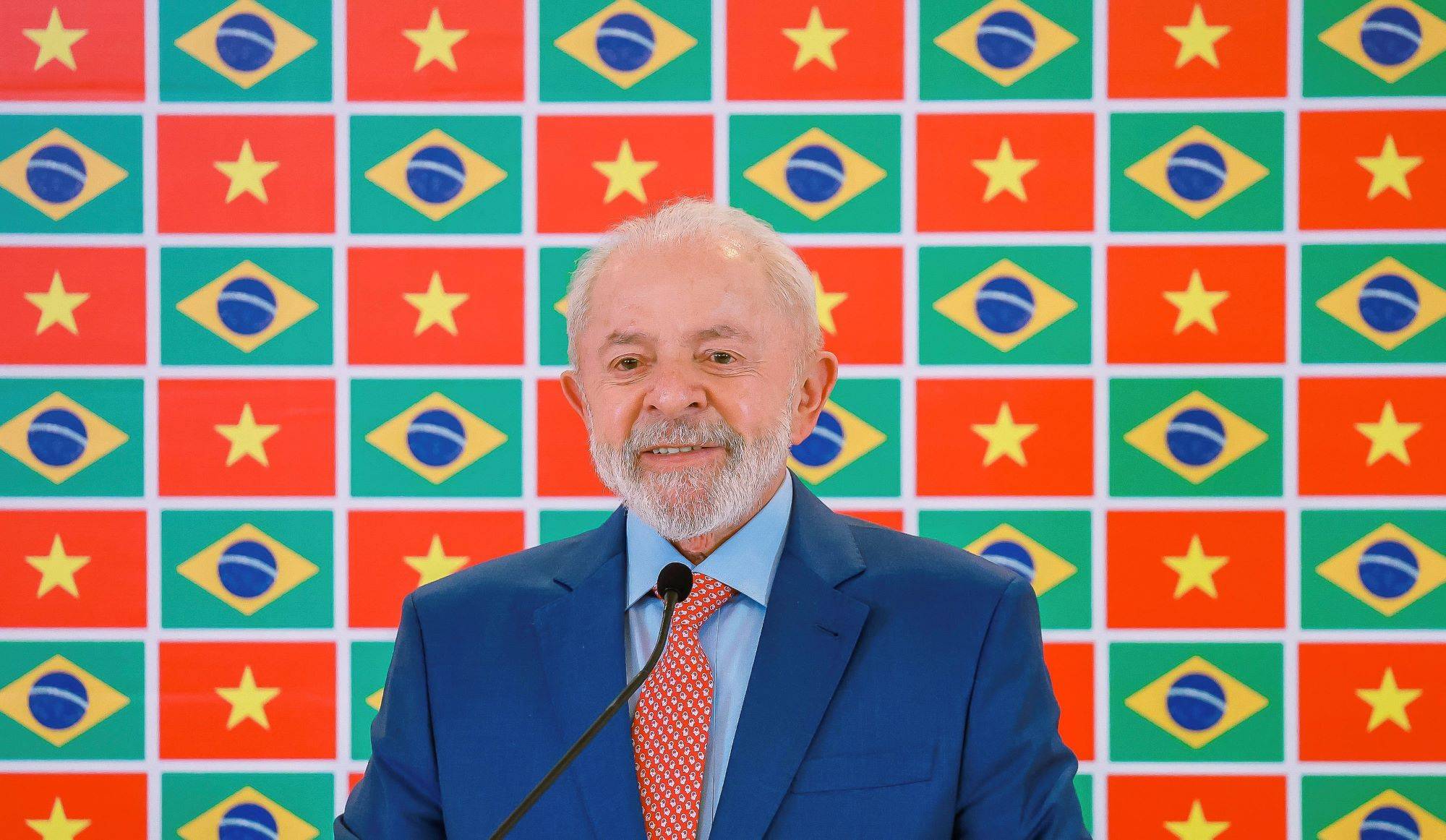 Presidente da República, Luiz Inácio Lula da Silva, durante entrevista à imprensa em Hanoi, no Vietnã. (Foto: Ricardo Stuckert / PR)