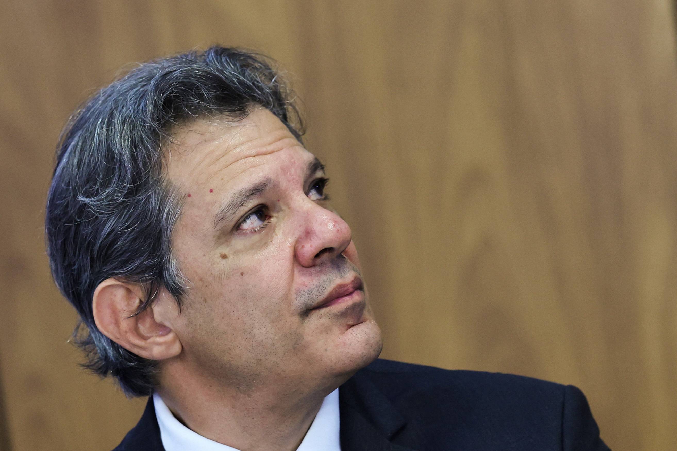Ministro da Fazenda, Fernando Haddad, no Palácio do Planalto, em Brasília 
18/03/2025
REUTERS/Adriano Machado