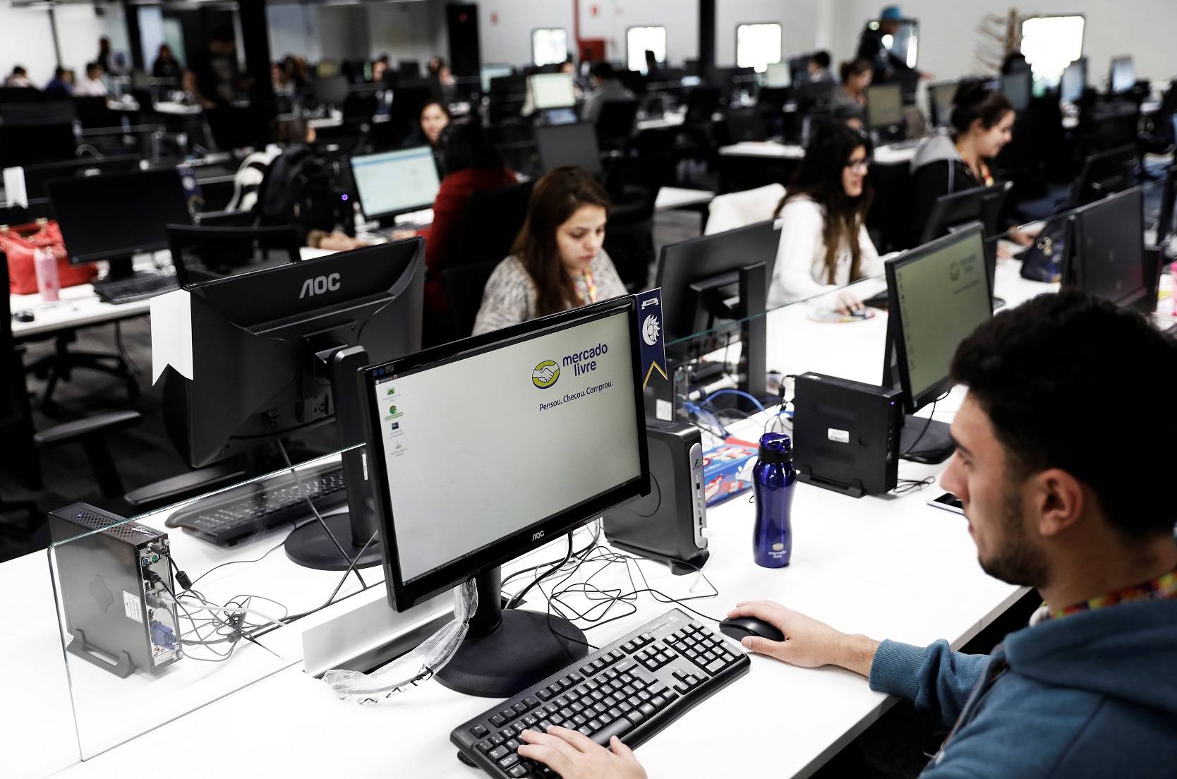 Escritório do Mercado Livre em São Paulo
10/07/2017
REUTERS/Nacho Doce