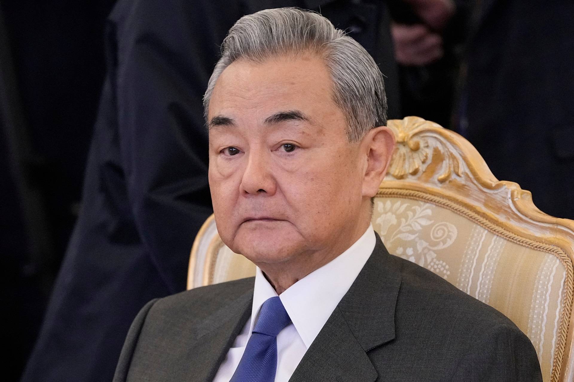 Ministro das Relações Exteriores da China, Wang Yi, em Moscou
01/04/2025 Pavel Bednyakov/Pool via REUTERS