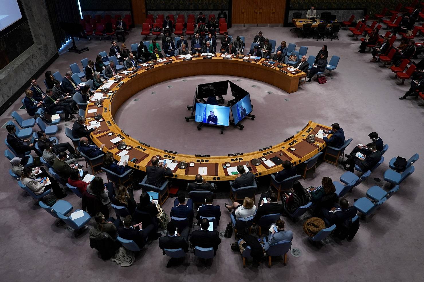 Reunião do Conselho de Segurança da ONU
18/03/2025
REUTERS/Adam Gray