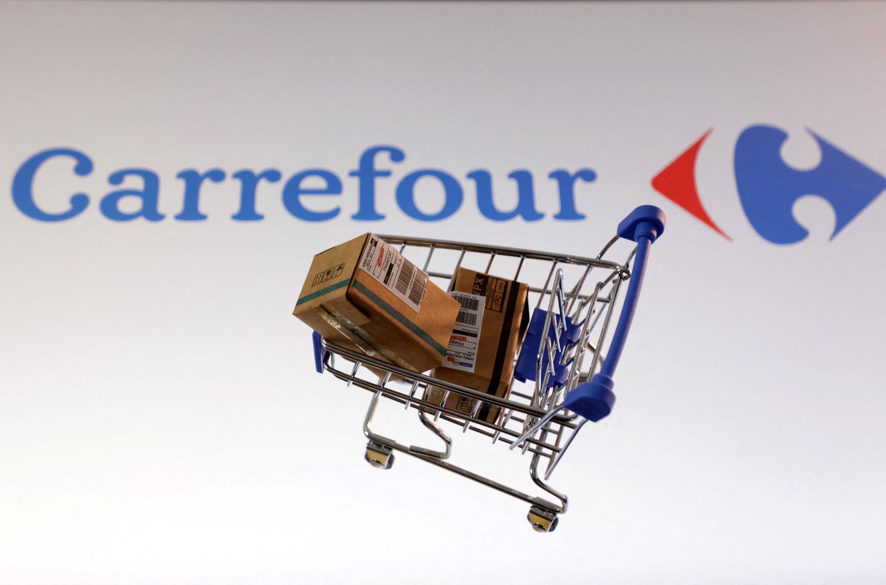 Foto ilustrativa do logo do Carrefour
11/2/2025 REUTERS/Dado Ruvic/Arquivo