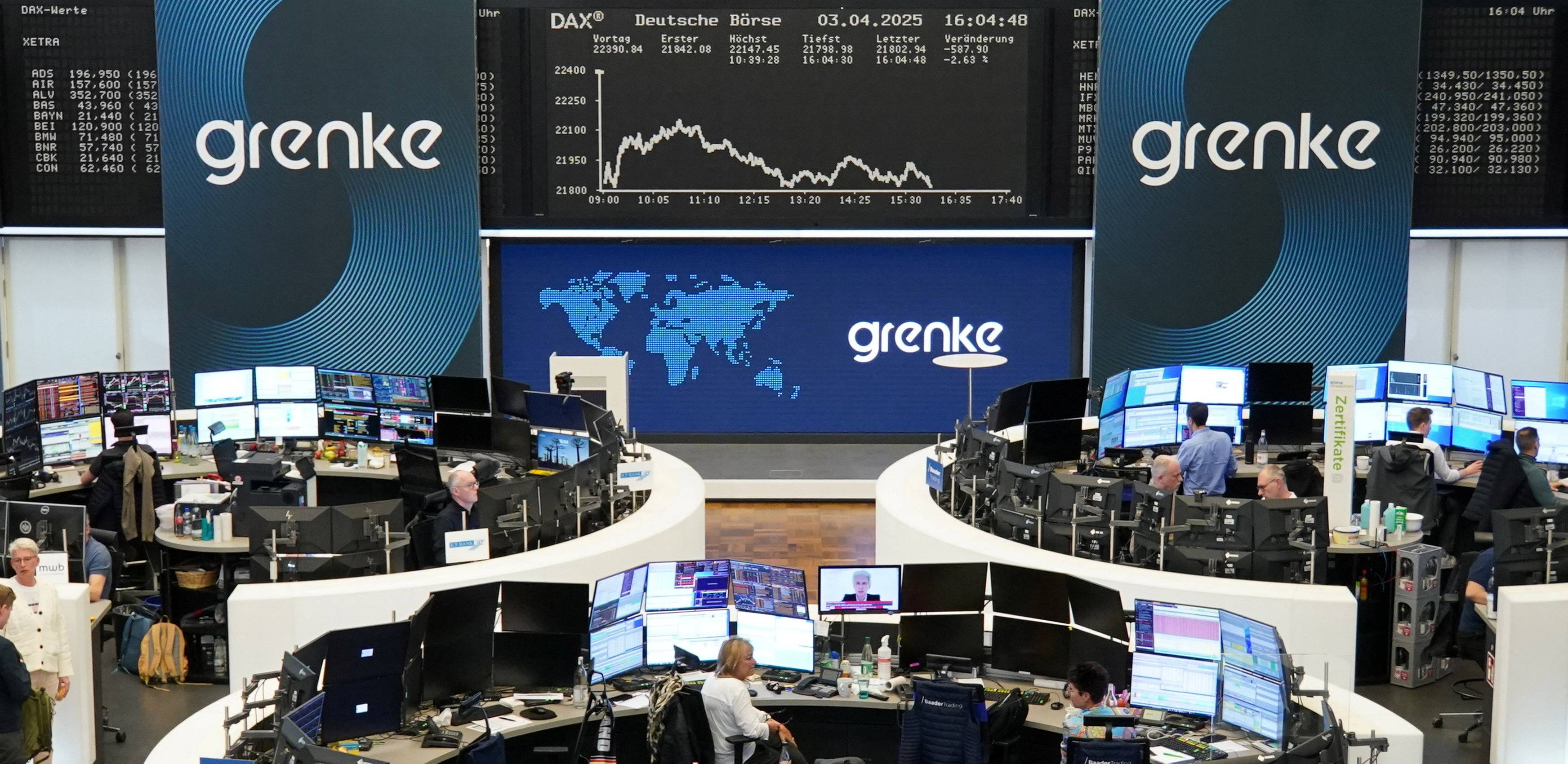 Bolsa de Frankfurt
03/04/2025. REUTERS/Staff/File Photo