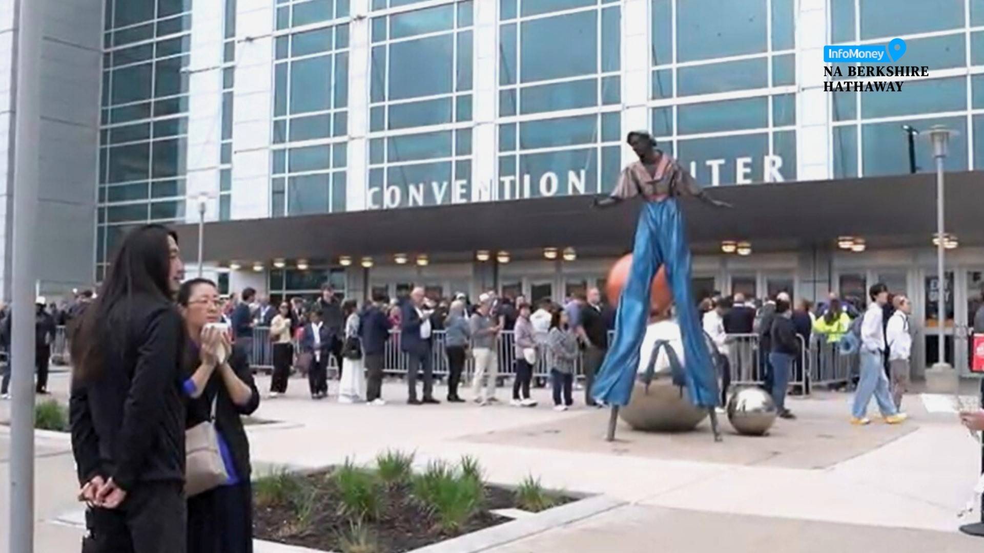 Centro de Convenções em Omaha, no Nebraska, onde acontece a convenção anual da Berkshire Hathaway. (Foto: Fernando Lima/InfoMoney)