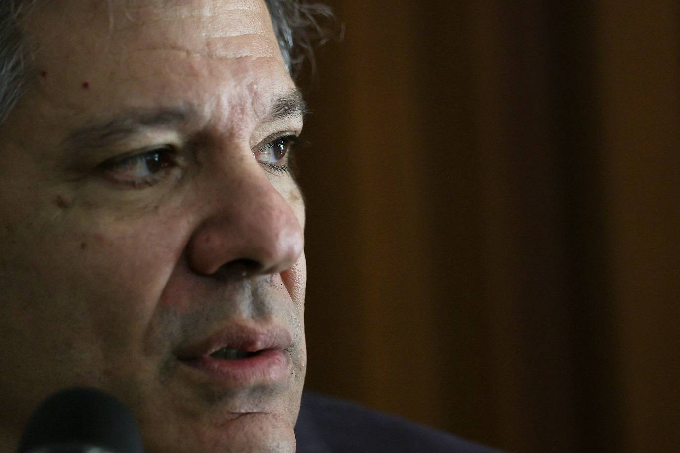 O ministro da Fazenda do Brasil, Fernando Haddad, durante reunião em Brasília - 03/06/2025 (Foto: REUTERS/Adriano Machado)