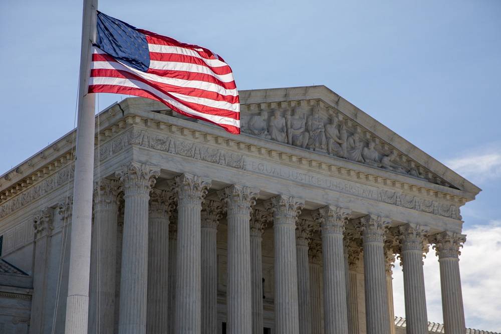 Supremo Tribunal dos EUA em Washington, DC. Fotógrafa: Amanda Andrade-Rhoades/Bloomberg


