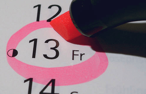 Sexta-feira 13 (W.J.Pilsak via Wikimedia Commons)