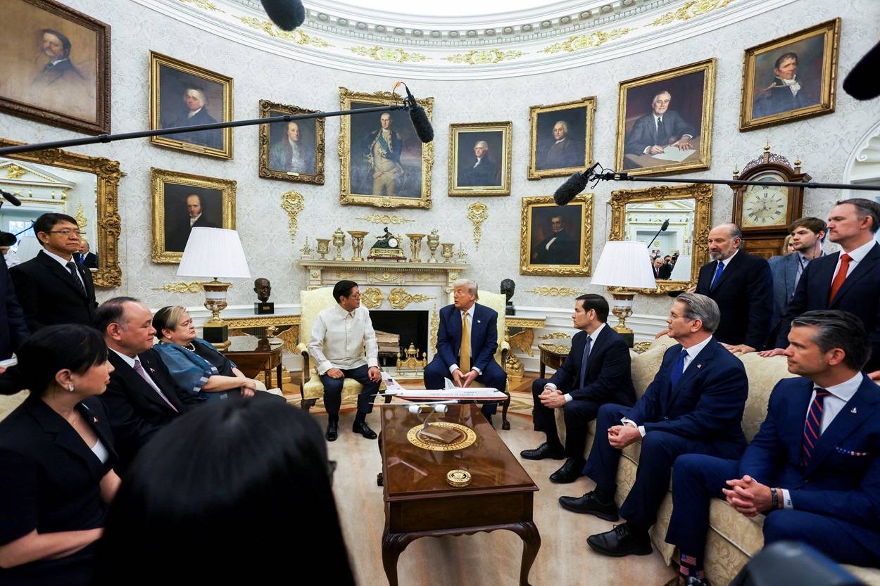 Trump se reúne com Ferdinand Marcos Jr. na Casa Branca
22/07/2025
REUTERS/Kent Nishimura