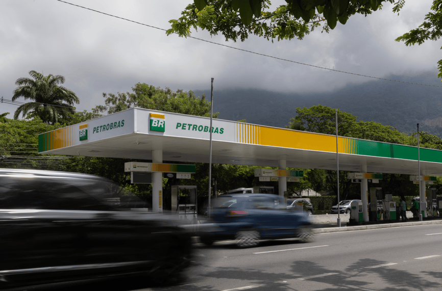 Posto da Petrobras (Foto: Bloomberg)
