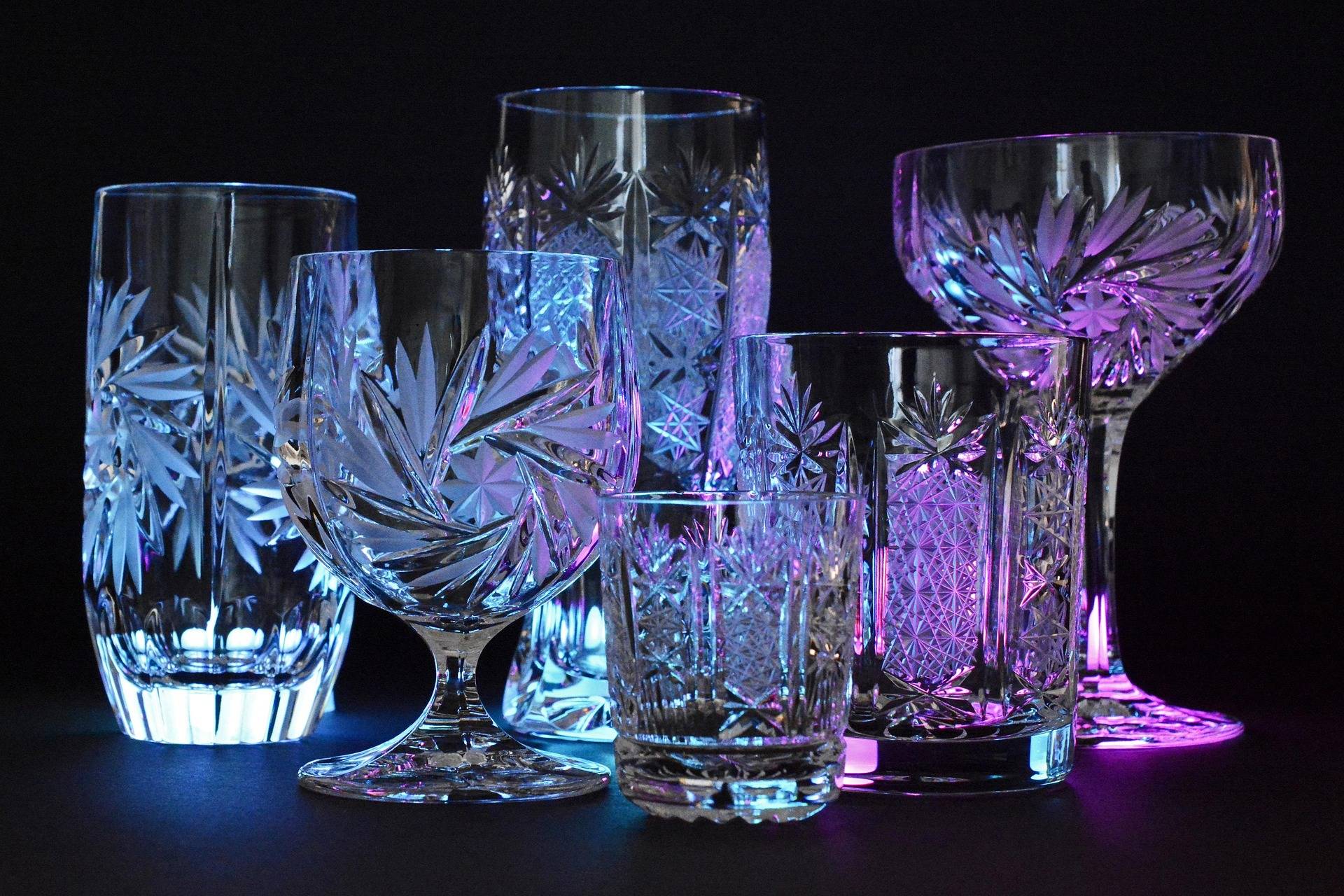 Taças de cristal estão entre itens de herança que não vão para o inventário e podem causar disputa entre herdeiros (Foto: Annette/Pixabay)