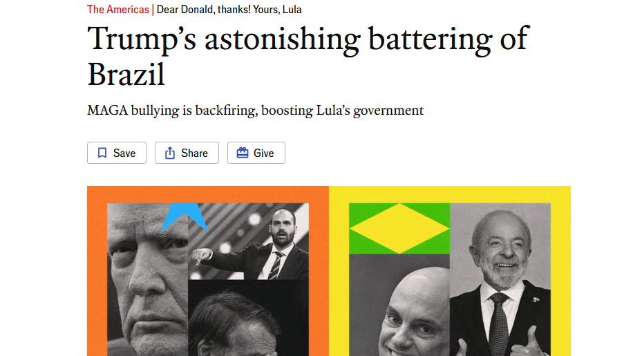 (Foto: Reprodução/The Economist)