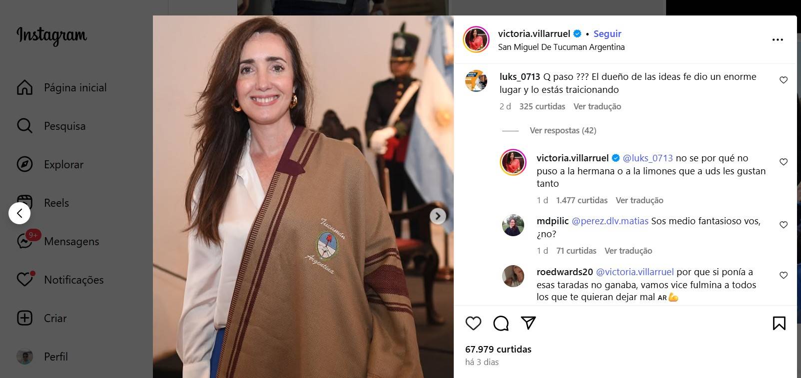Declarações públicas de Victoria Villarruel expõem racha no governo libertário de Javier Mieli e colocam em xeque a relação entre presidente e vice