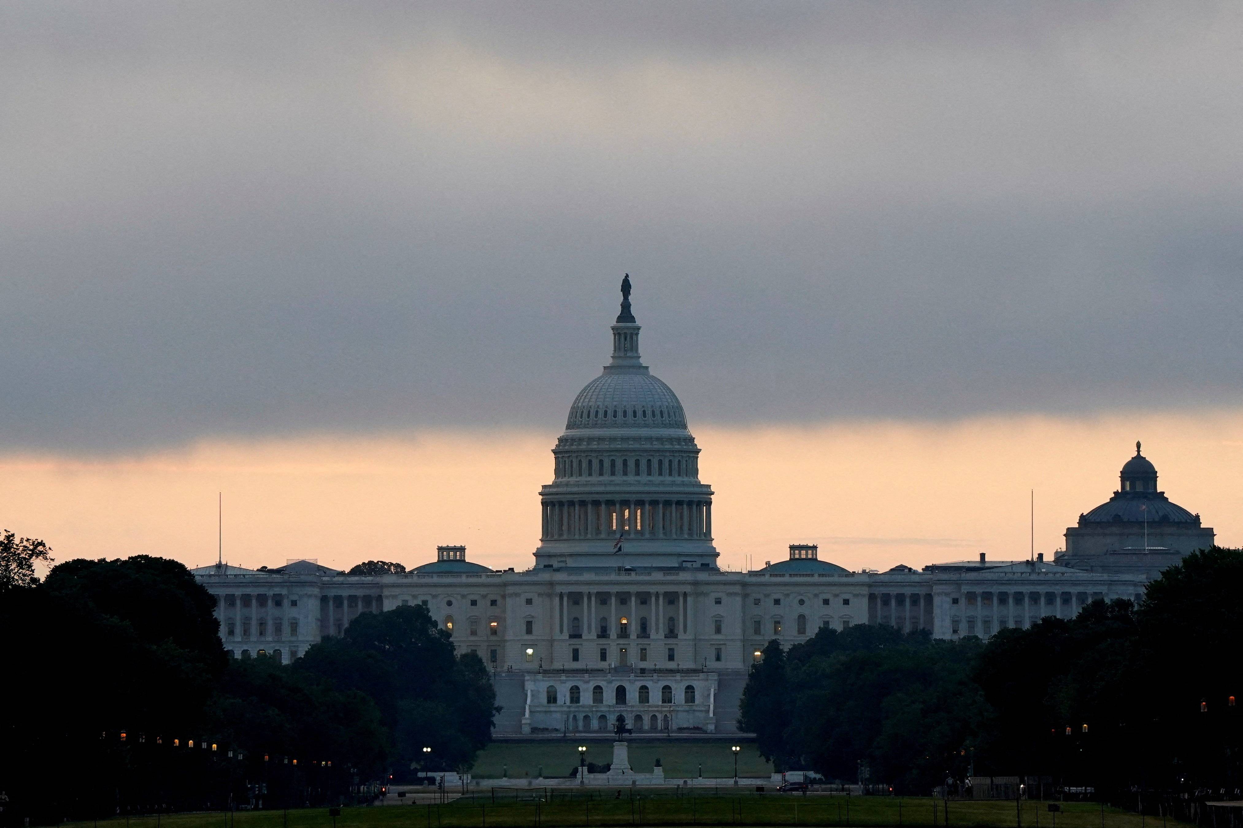 Vista do Capitório em Washington - 
13/08/2025 (Foto: REUTERS/Elizabeth Frantz)