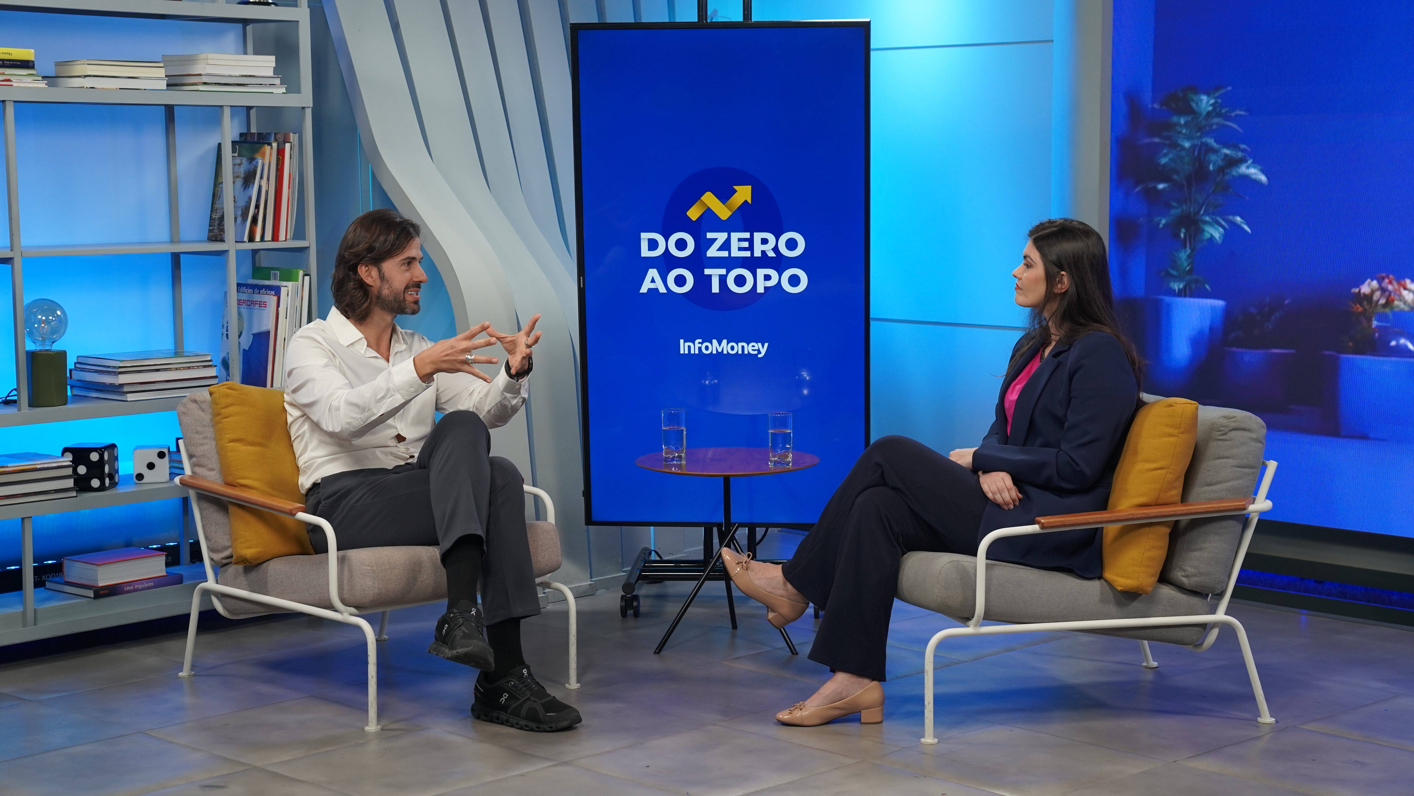 O CEO da GoodStorage, Thiago Cordeiro, em participação no Do Zero ao Topo, apresentado por Mariana Amaro