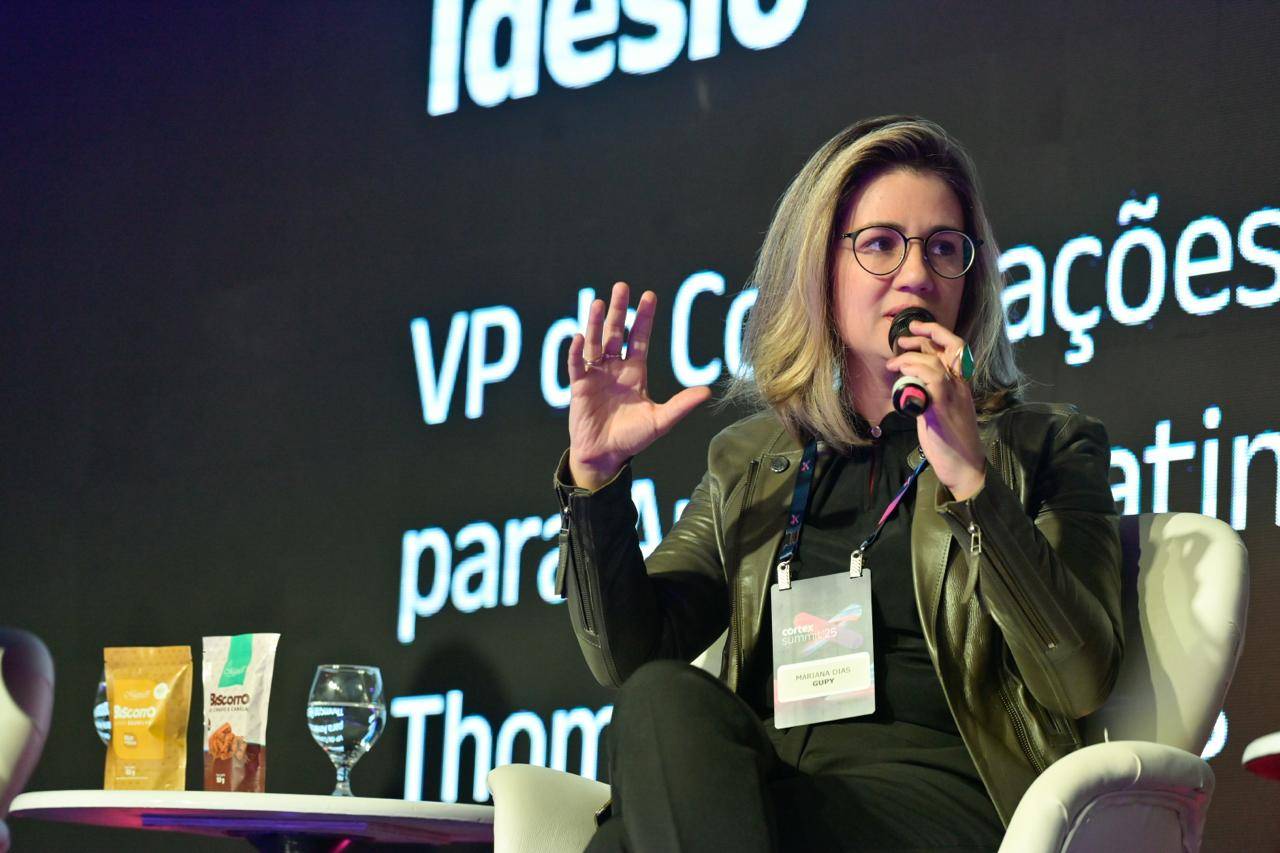 Mariana Dias, Fundadora da Gupy na Cortex Summit 2025