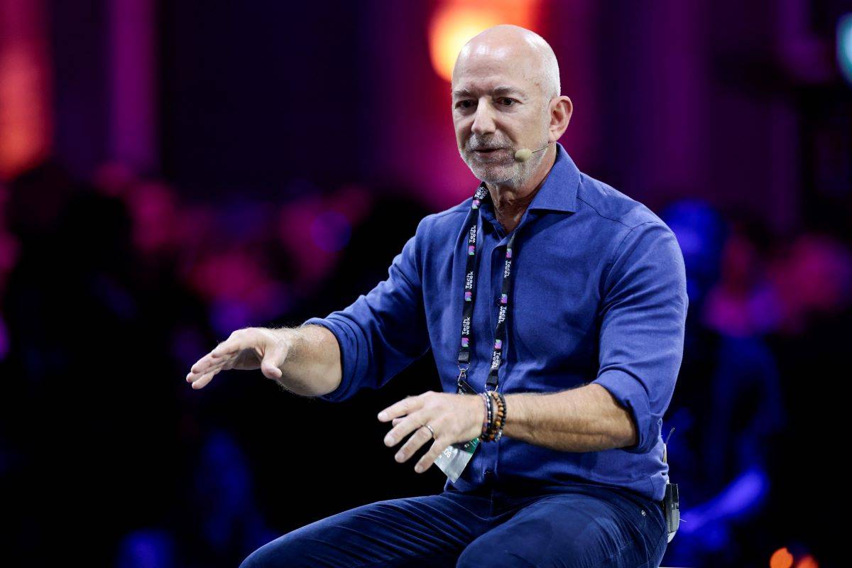 Fundador e presidente-executivo da Amazon, Jeff Bezos 03/10/2025 (Foto: REUTERS/Remo Casilli)