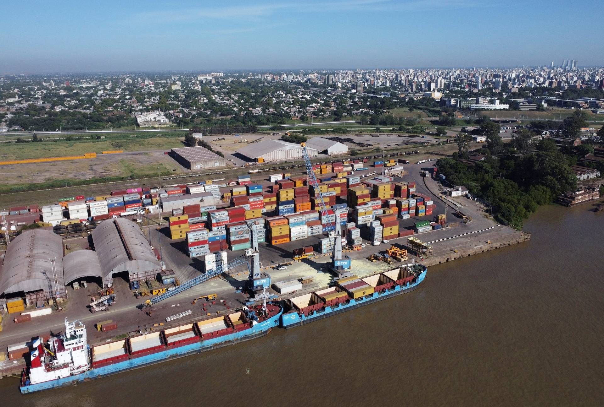 Porto de Rosário, Argentina
09/03/2023. REUTERS/Agustin Marcarian
