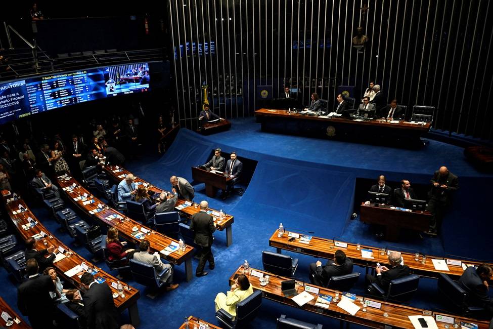 Plenário do Senado
01/02/2025
REUTERS/Mateus Bonomi