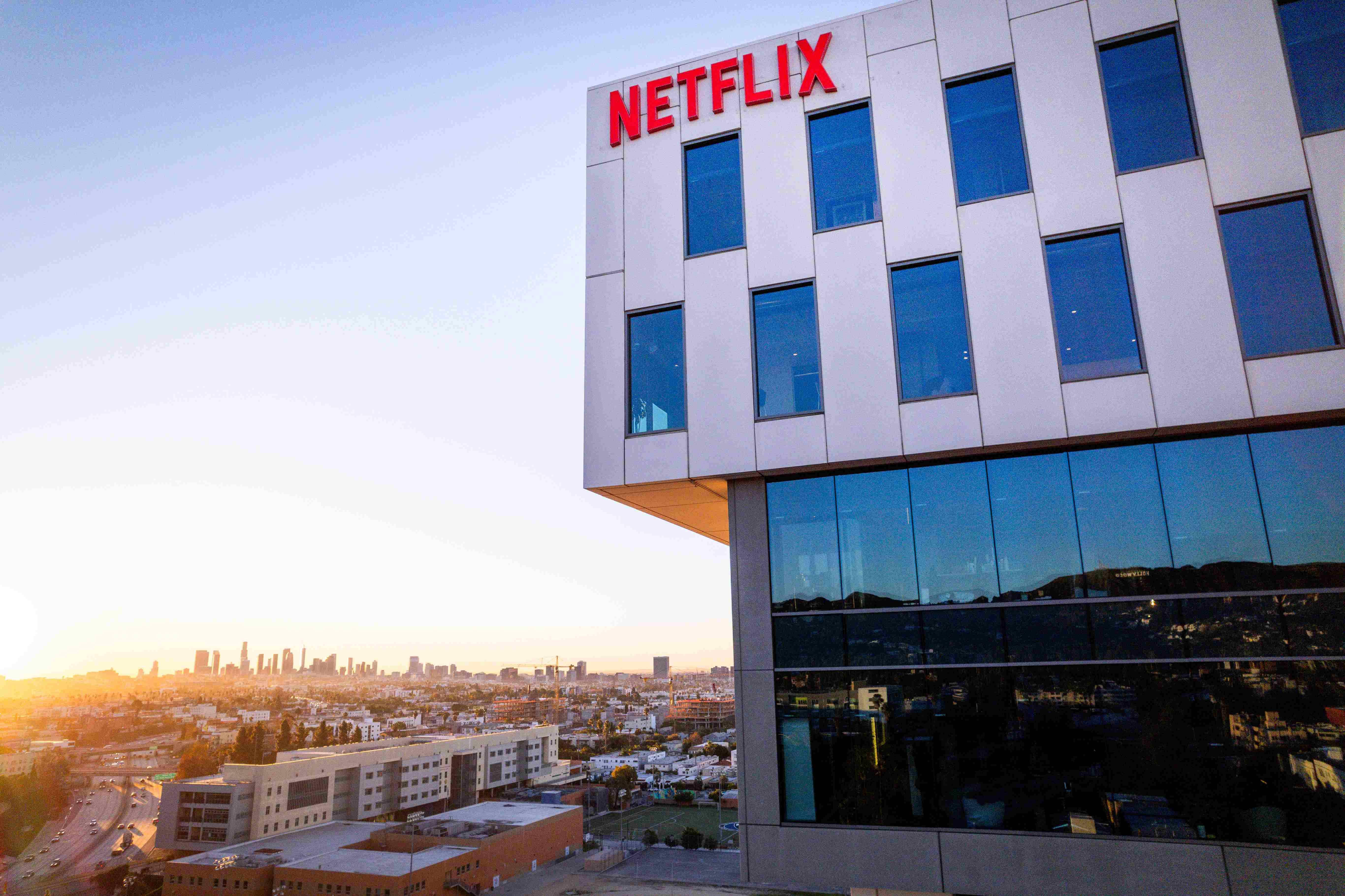 Sede da Netflix em Los Angeles. Foto: Bloomberg
