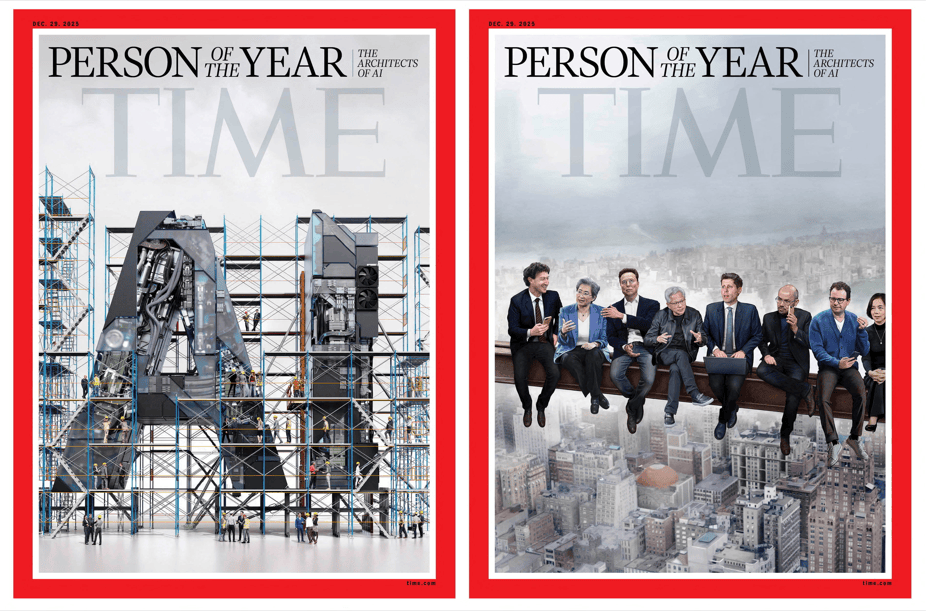 Capa da revista Time 11/12/2025 Divulgação via REUTERS


