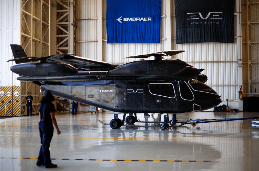 Eve, da Embraer (Foto: Reuters)