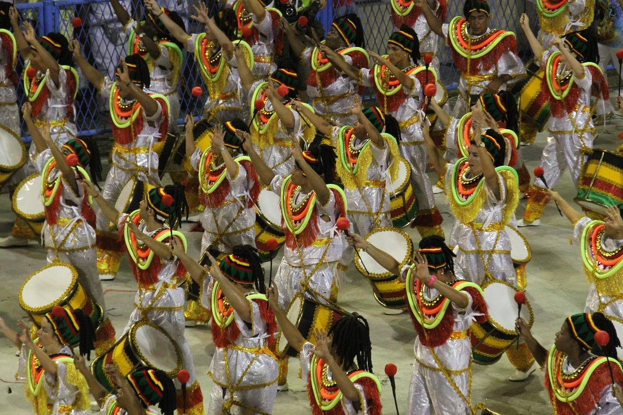Carnaval no Sambódromo - Rio de Janeiro (Imagem: Pixabay)