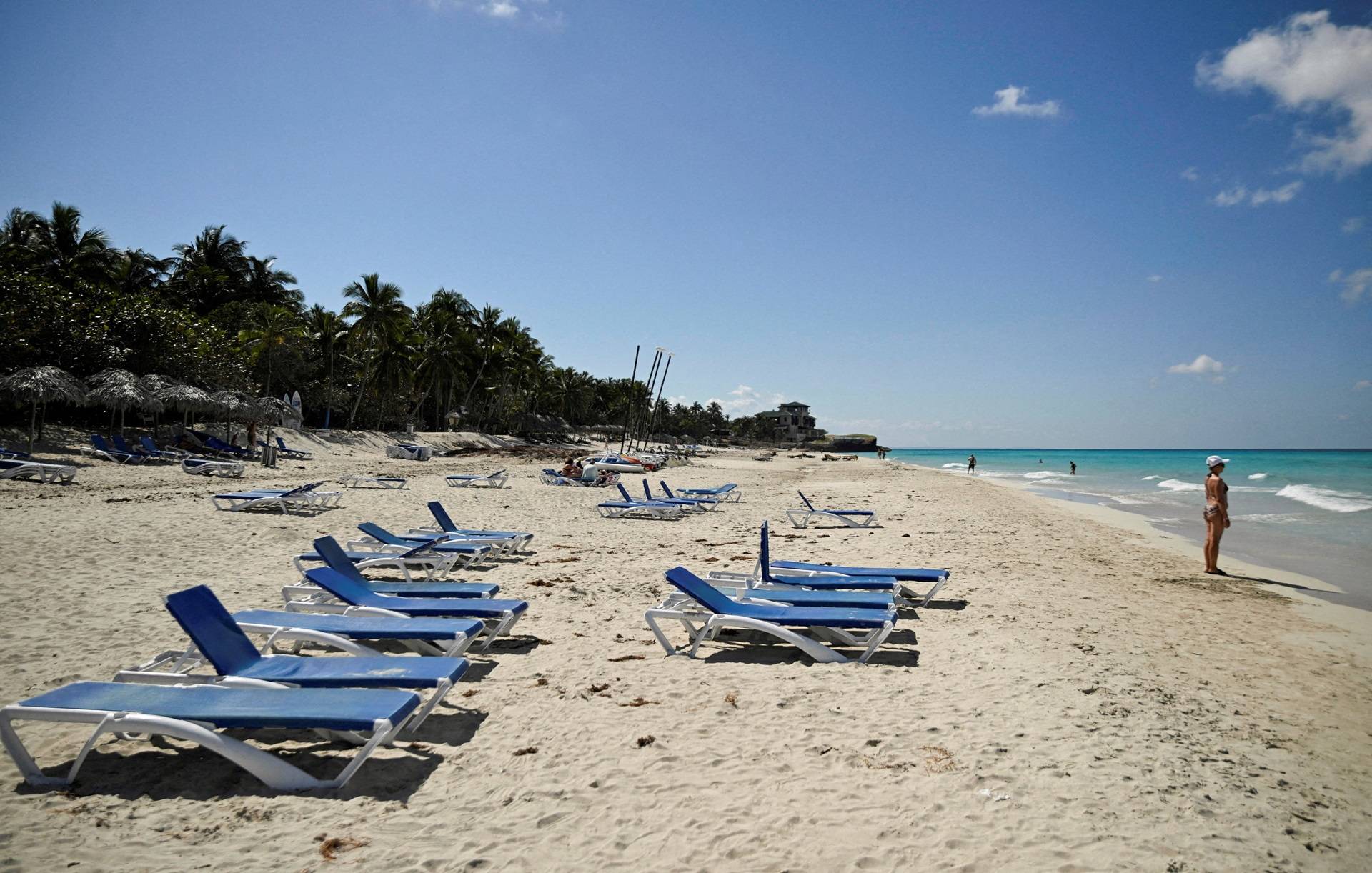 Praia vazia em Varadero, Cuba
14/02/2026
REUTERS/Norlys Perez