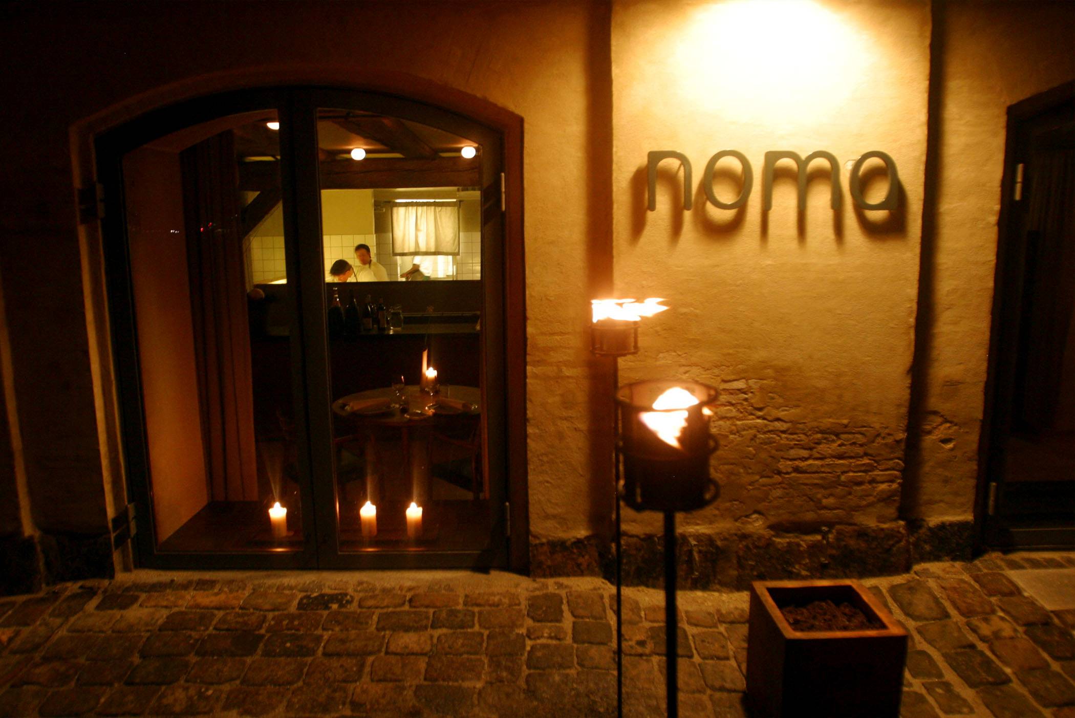 Noma, restaurante dochef René Redzepi’s  em Copenhagen(John McConnico/The New York Times)