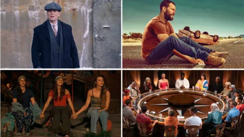 'Peaky Blinders,' 'The Tourist,' 'The Traitors' e'Survivor' (Foto:
Netflix/BBC/CBS)