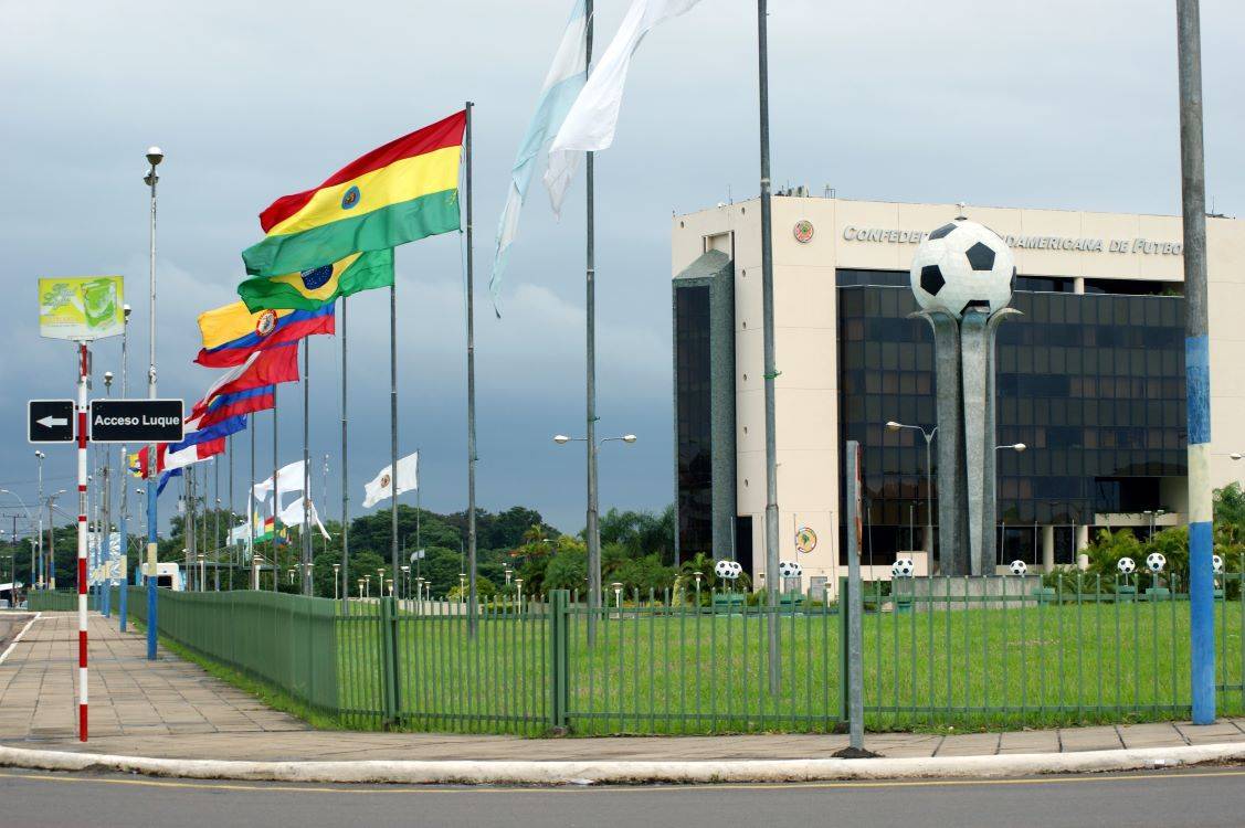 Sede da Conmebol na cidade de Luque, Paraguai (Imagem: Pixabay)
