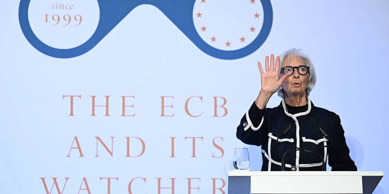 A presidente do Banco Central Europeu, Christine Lagarde (Foto: Kirill Kudryavtsev/AFP/Getty Images/Project Syndicate)
