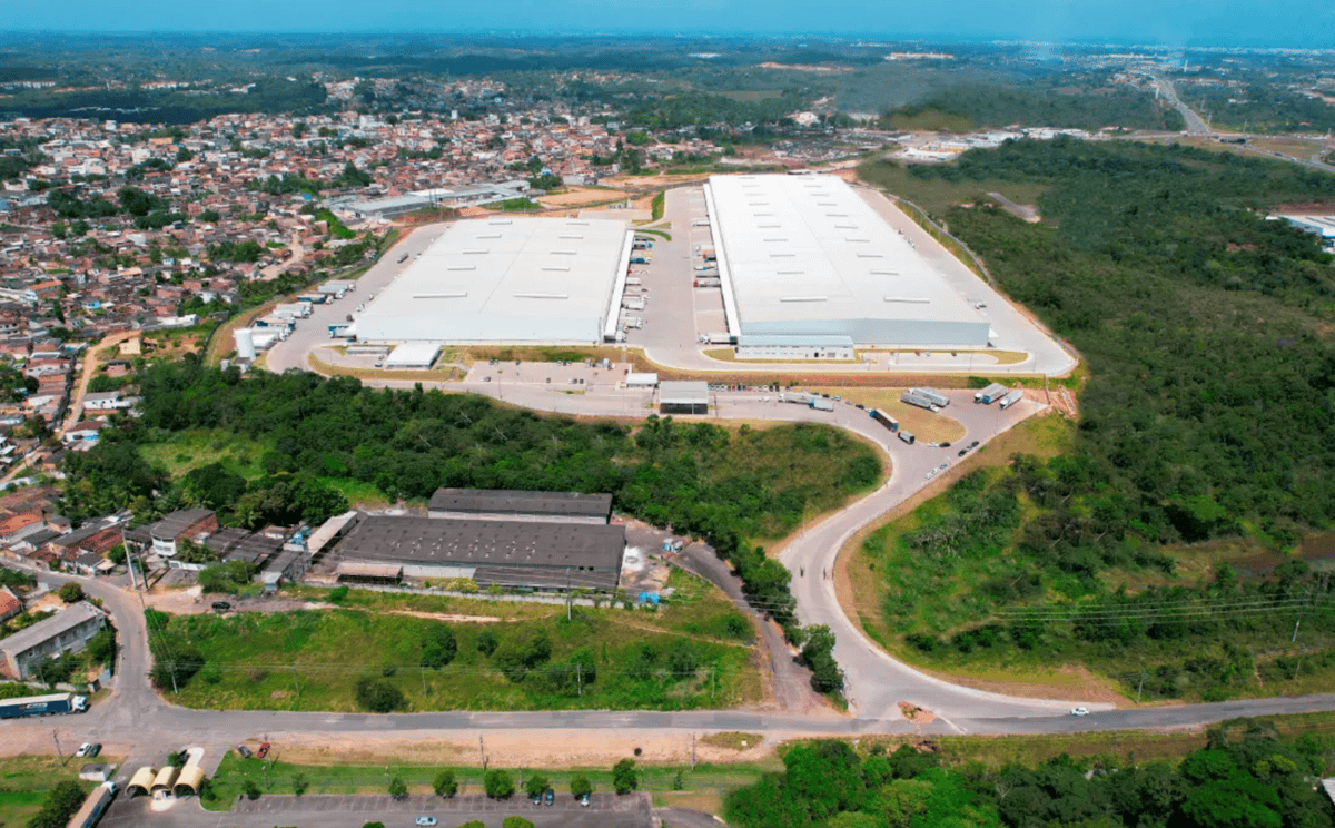 Galpão logístico. Foto: Divulgação.