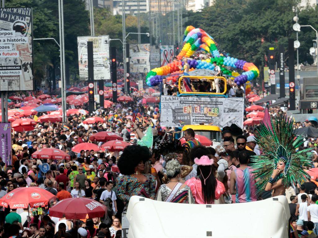 29ª Parada do Orgulho LGBT+. Foto: Paulo Pinto/Agência Brasil