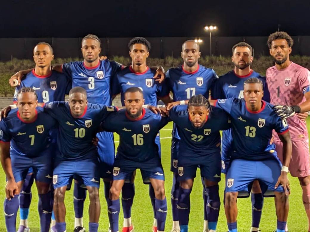 A seleção de Cabo Verde durante as Eliminatórias Africanas para a Copa do Mundo de 2026.
— Divulgação/ Federação Cabo-verdiana de Futebol